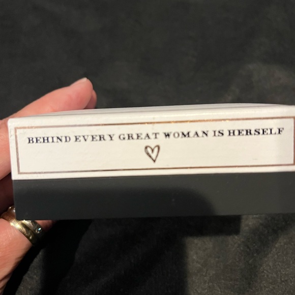 She Rocks Silver adjustable bangle bracelet - Picture 3 of 5